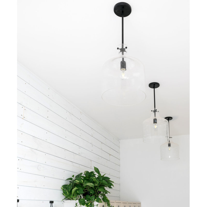 Independent 1 - Light Single Pendant, Matte Black