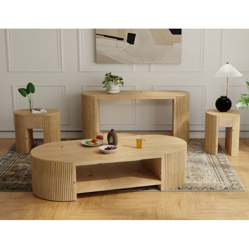 Domen 1 Shelf Sofa Table