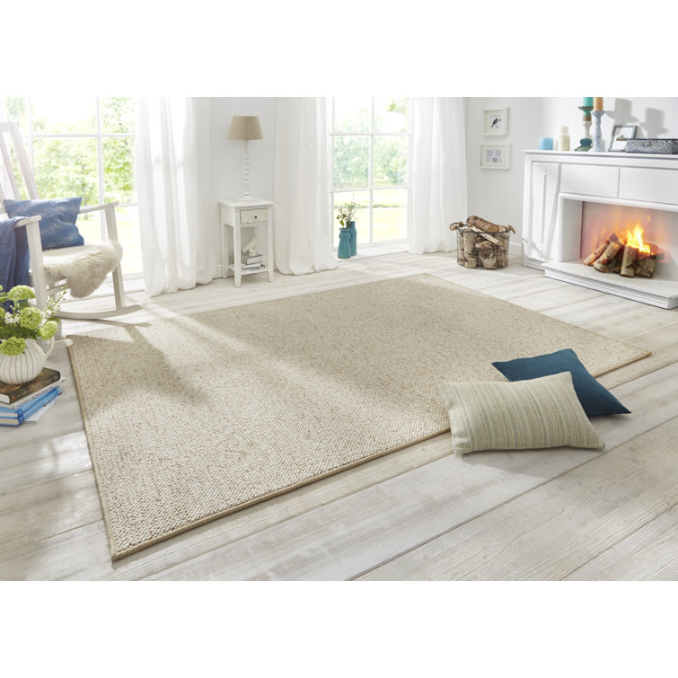 Wolly Tufted Cream Rug