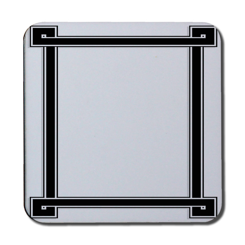 Square 6 Piece Coaster Set