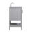 Scottsbluff 24 " W Freestanding Standard Free Standing 1 Single Vanity Bathroom Vanity With Engineered Marble Top-847921367