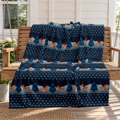 Quilted Throw Blanket