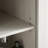 Daneal Farmhouse Dresser with 5 Drawers, Sliding Barn Door and Adjustable Shelves-606605601