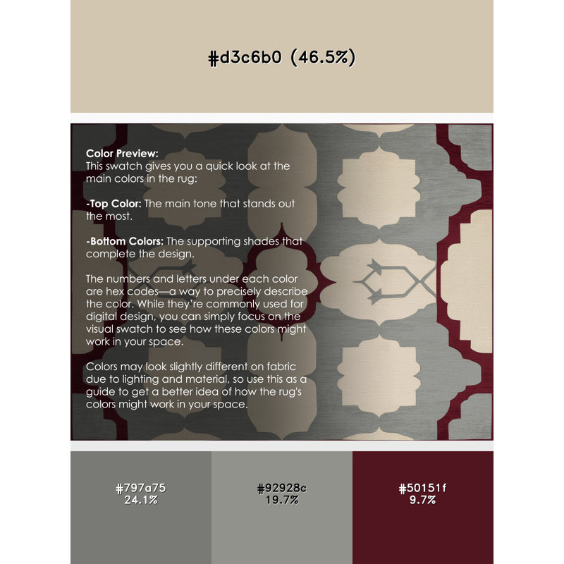 Tapis Strata, Rond 8 pi
