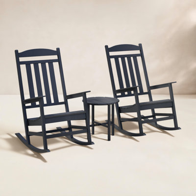 POLYWOOD® Rocker 2-Person Patio Seating Group
