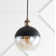 Luminaire sphère suspendu 1 lumières simple Kasey