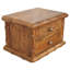 44cm W Solid Wood Bedside Table