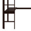 Lit mezzanine simple avec bureau intégré