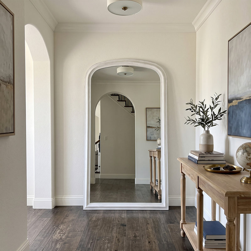 Miroir pleine grandeur blanc
