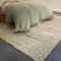 Clemones Swirl Green Area Rug
