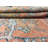 Antique One-of-a-Kind 12'2" X 15'2" 1900s Wool Area Rug in Orange