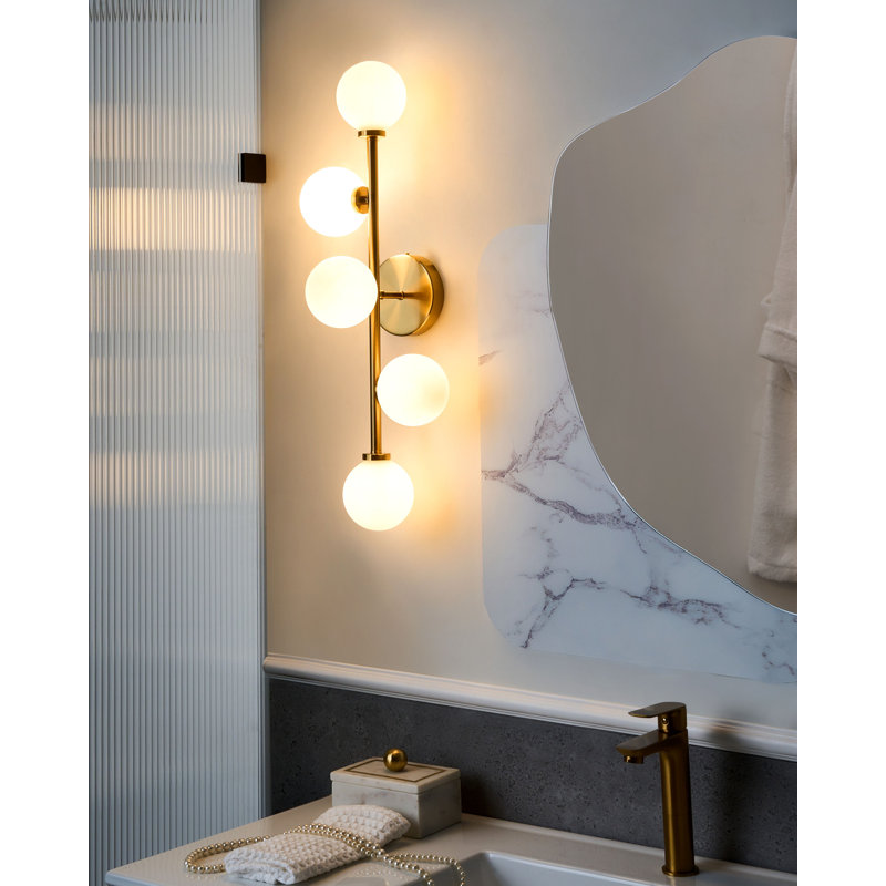Iron Armed Sconce, Gold