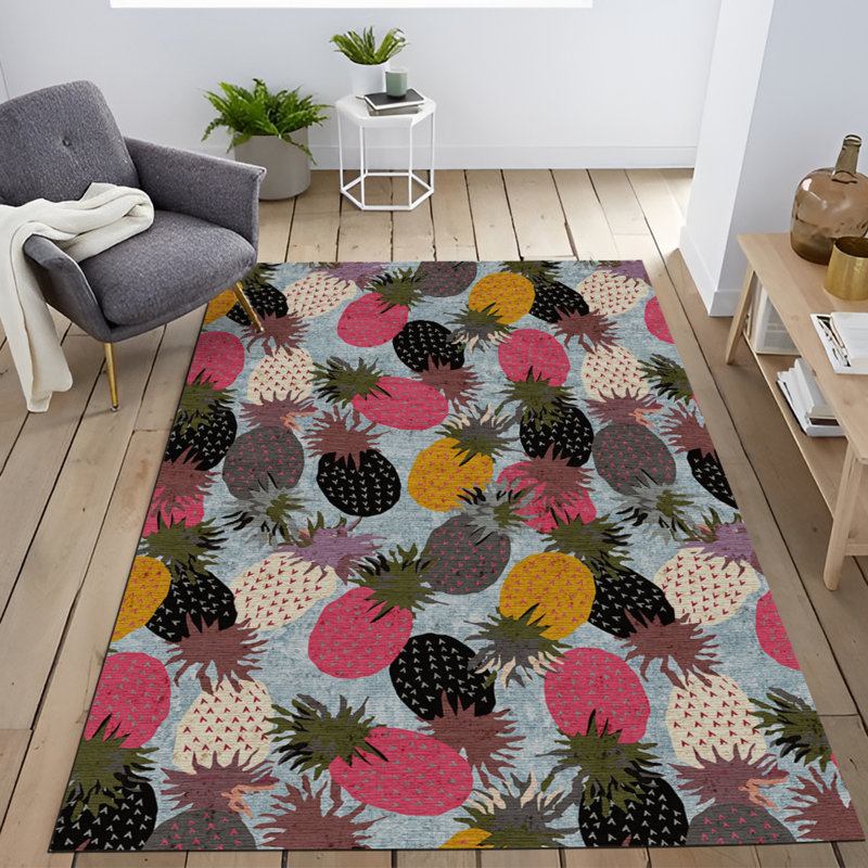 Tapis intérieur / extérieur Aleksandar, Tapis de couloir 4 pi x 8 pi 3 po