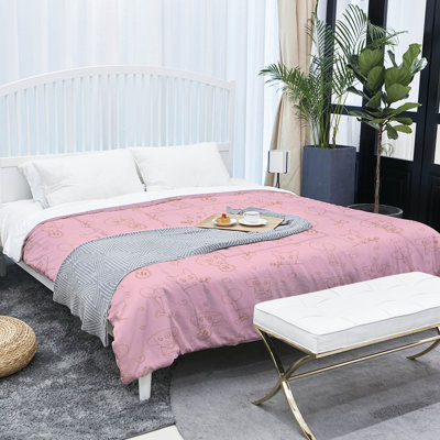 Modern & Contemporary Polyester Baffle Box Stitch Comforter