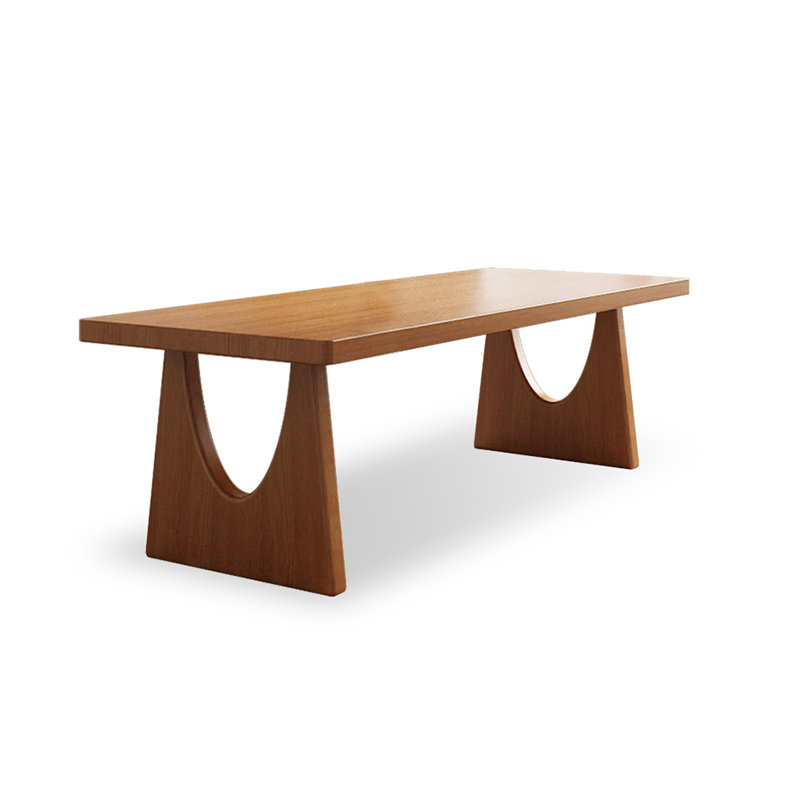 Table de salle à manger Burlywood, H 29,53 po x L 70,87 po x l 31,5 po