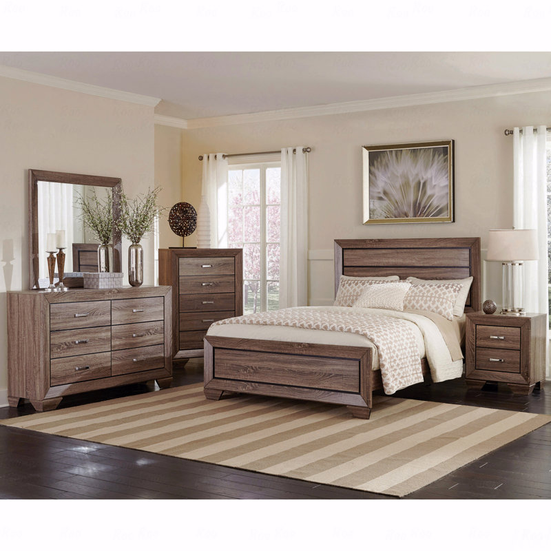 Commode 6 tiroirs, Taupe