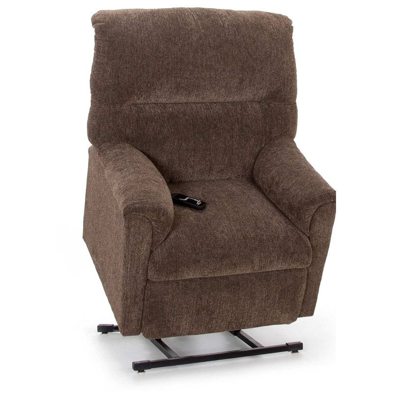 Kilgore Upholstered Lift Assist Power Recliner, Latte