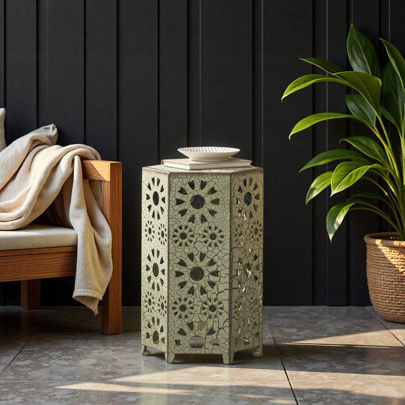 12" SIDE TABLE, Green