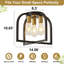 Plafonnier encastré 3 lumières 14,56 po-1449047132