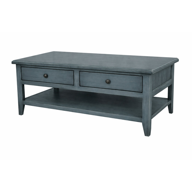Table basse Beth, Bleu foncé européen