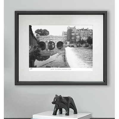Bath, Pulteney Bridge C1960 1 Piece Single Picture Frame Wall Art
