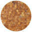 Indurial Solid Wood Drum Coffee Table