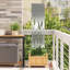  Garden Privacy Screen Olive Green 32 X 140 Cm Cold-Rolled Steel-54014462