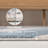 Huddersfield Rainbow Contemporary Stripe Blue/Cream/Gray Rug-1779075592