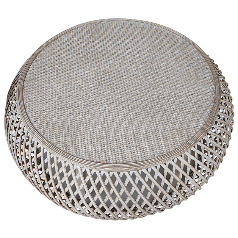 Acme 2 - Piece Living Room Table Set, White Wash