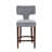 Emerson 26.4" Seat Height Upholstered Counter Stools with Curved Backrest-635329549