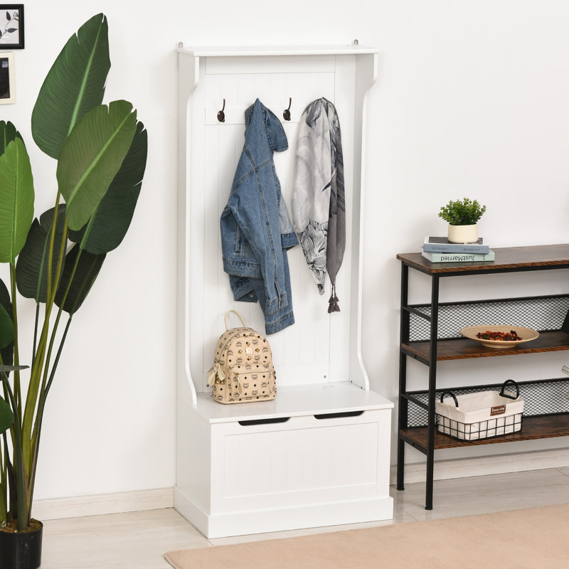 Morano Hall Tree 28.25'' Wide with Bench and Shoe Storage