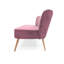 Pink Velvet Bench