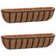 Brandel Metal Railing Planter-1517130103
