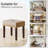 Nakendra PU Leather Rectangle Ottoman Stool,Bench Chair for Living Room,Bedroom-1901300114-1913659875