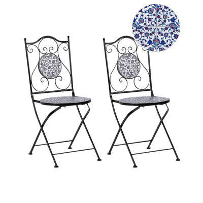 Buchan Foldable Outdoor Patio Dining Side Chair