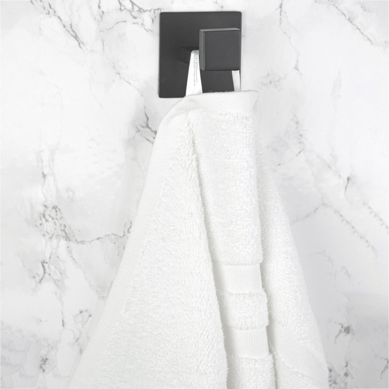 Midweight Hand Towel, White