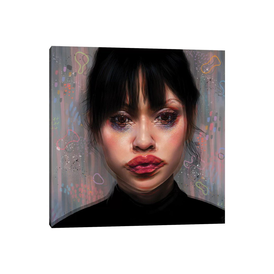 Champagne Kisses by Teodora Jelenic - Painting Print on Canvas