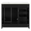 Single Bathroom Vanity with Ceramic Top