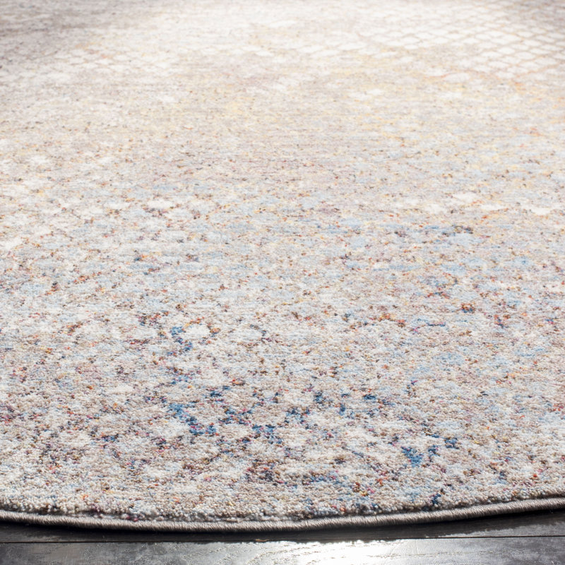 Massad Performance Abstract Rug, Round 7'