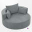 Fauteuil d'appoint pivotant surdimensionné-668936302-646453266