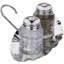 Queen Anne Salt And Pepper Shaker Set