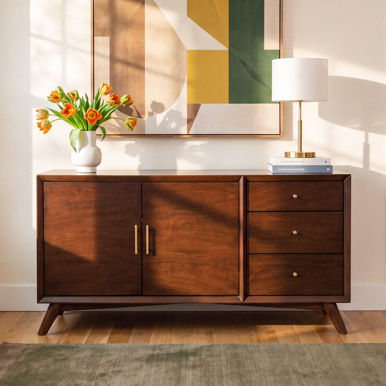 Williams Mahogany Sideboard, Chestnut