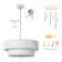Reihan 3 - Light Dimmable Drum Chandelier