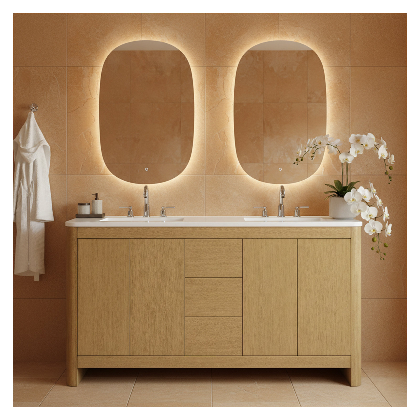 Raye 60'' Double Bathroom Vanity