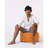 Stylish Garden Pouffe, Orange, 21.7 in Diameter x 11.8 in Height | 100% Waterproof Polyester, 100% Original Bead Styrofoam, Hidden Zipper System | Perfect for Modern Outdoor Entertainment & Relaxation-2120909817