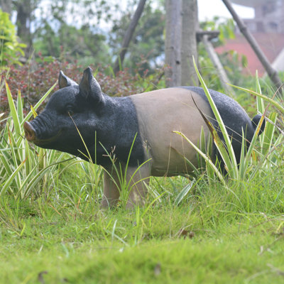 Rory 26″ Realistic Resin Pig Figurines