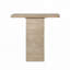 Table basse avec base piédestal
