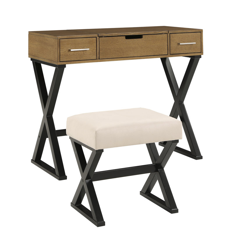 Barcus Vanity, Walnut