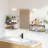 Nio Paulownia Bathroom Shelves-2008150295