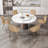 Brown Solid back side Chair(Set of 2)